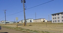Glasgow AFB Mess Hall and Dormitories in 1999