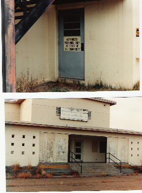 View of the Base Theatre (The second pic 
which shows the sign, By Order of the Commander, was actually not the theatre but rather a 
sign that was on one of the dormitories over near the flight line.)