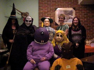Halloween Costume Night at The Bunko Club 
of St. Marie, Photo by Roland Blanks