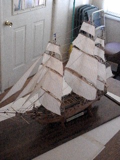 Another view of Jake's Sailing 
Ship, Photo by Roland Blanks
