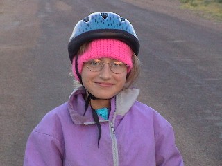 Jennifer Dunning on Bike Trek, Photo by Roland Blanks