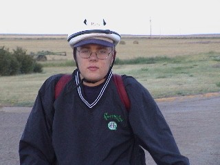 John Dunning on Bike Trek, Photo 
by Roland Blanks