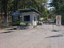 CJH Main Gate - Barred & Closed
