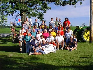 Family Photo at Tibbetts Family Reunion - Sorry for the poor resolution