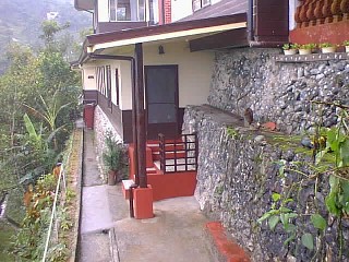 Front Entrance to Asin 
Apartment